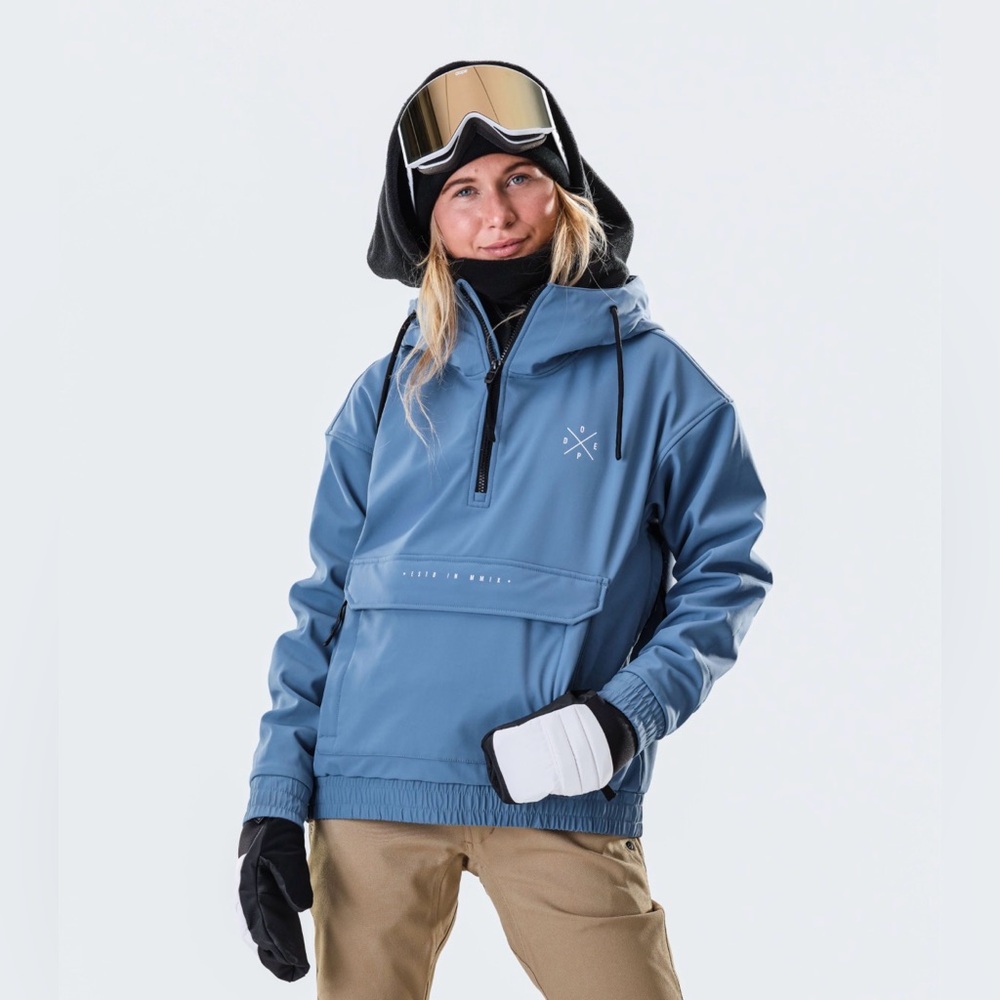 DOPE Blue Ski Snow Jacket